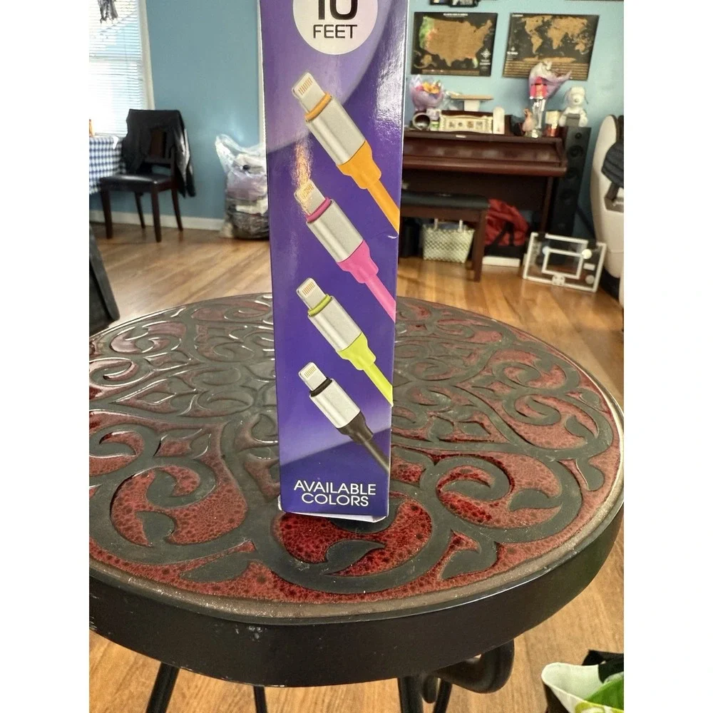 Neoy USB Charging Cable , 10 Feet Long , For Old iPhones‎